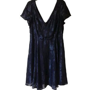 Shimmery Torrid Dress Black 10